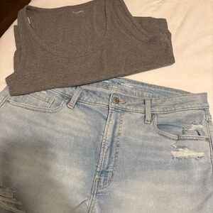 Old Navy shorts and tank set